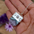 Collar Catemaco | Amatista de Veracruz y piedra lunar