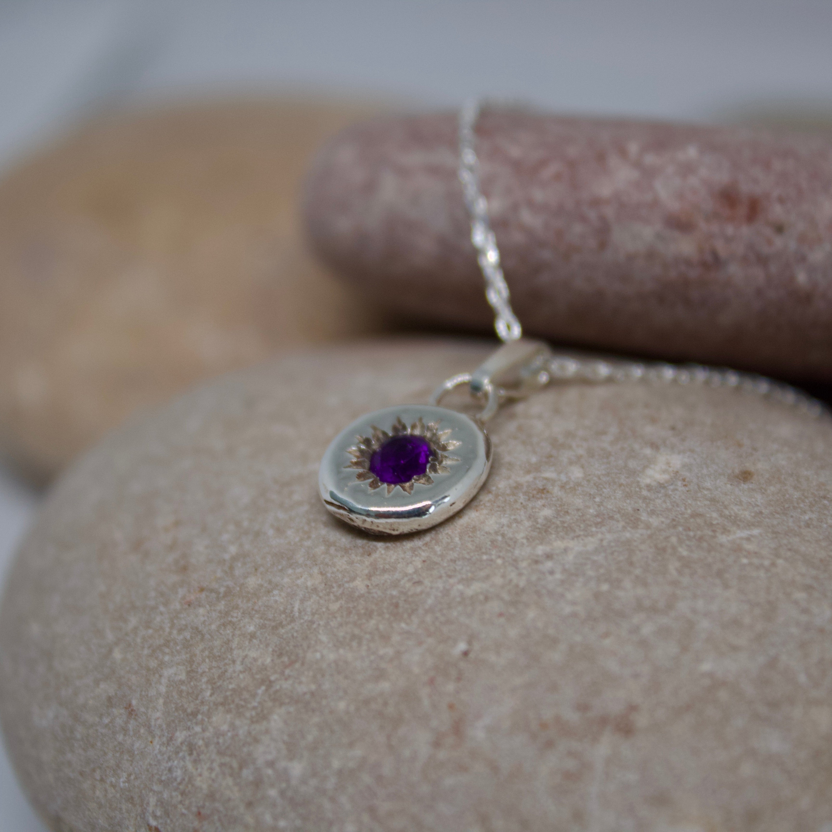 Collar SANTORINI - amatista