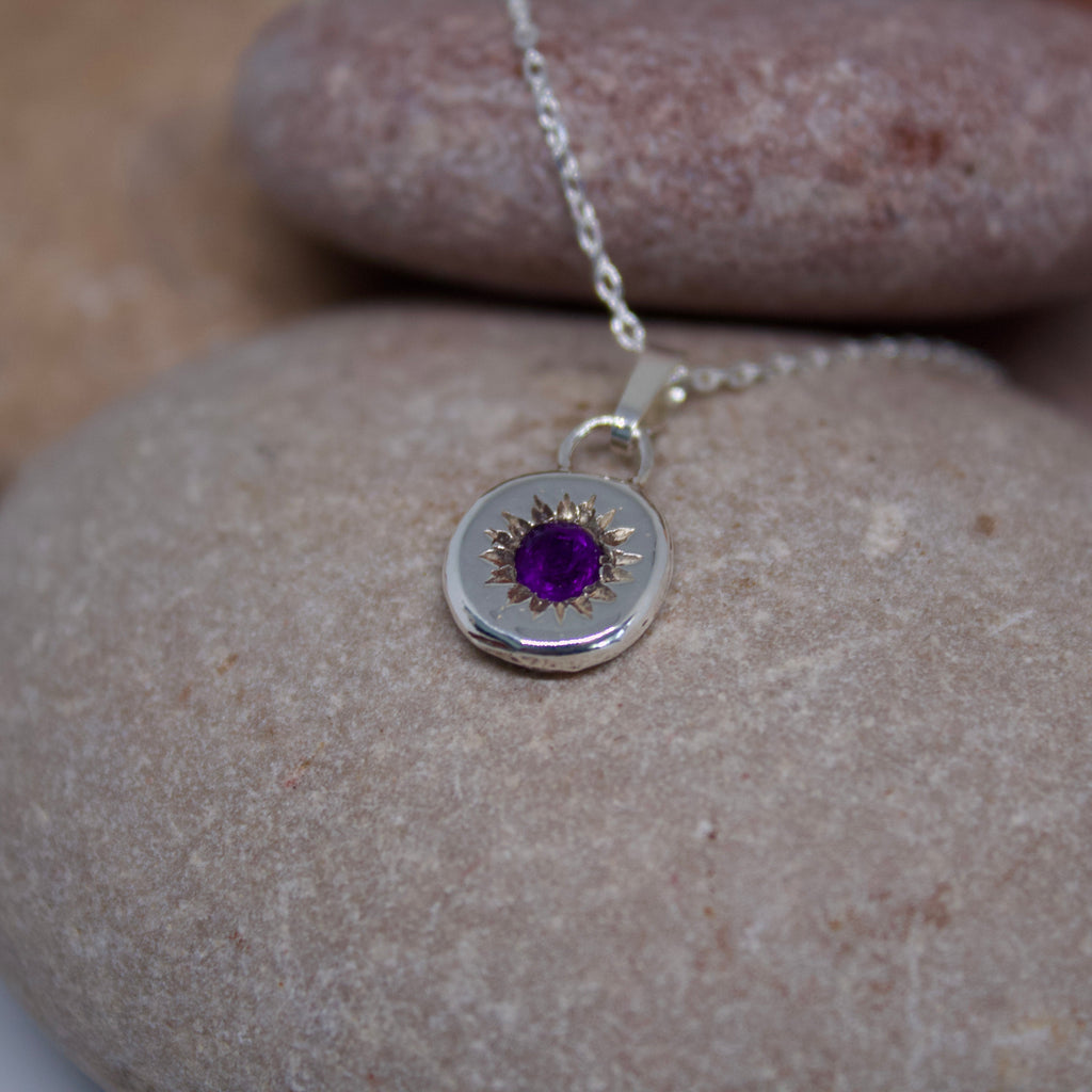 Collar SANTORINI - amatista