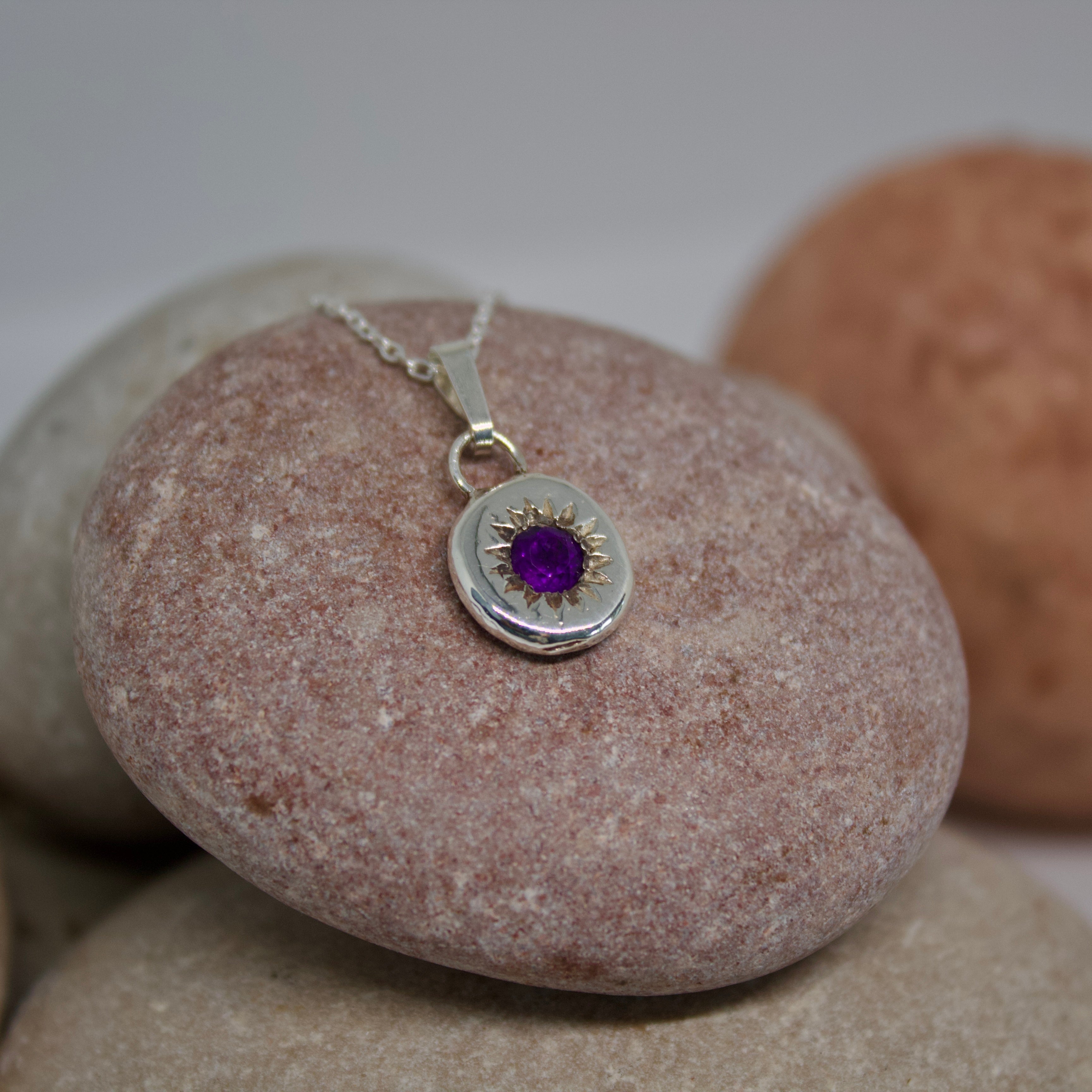 Collar SANTORINI - amatista