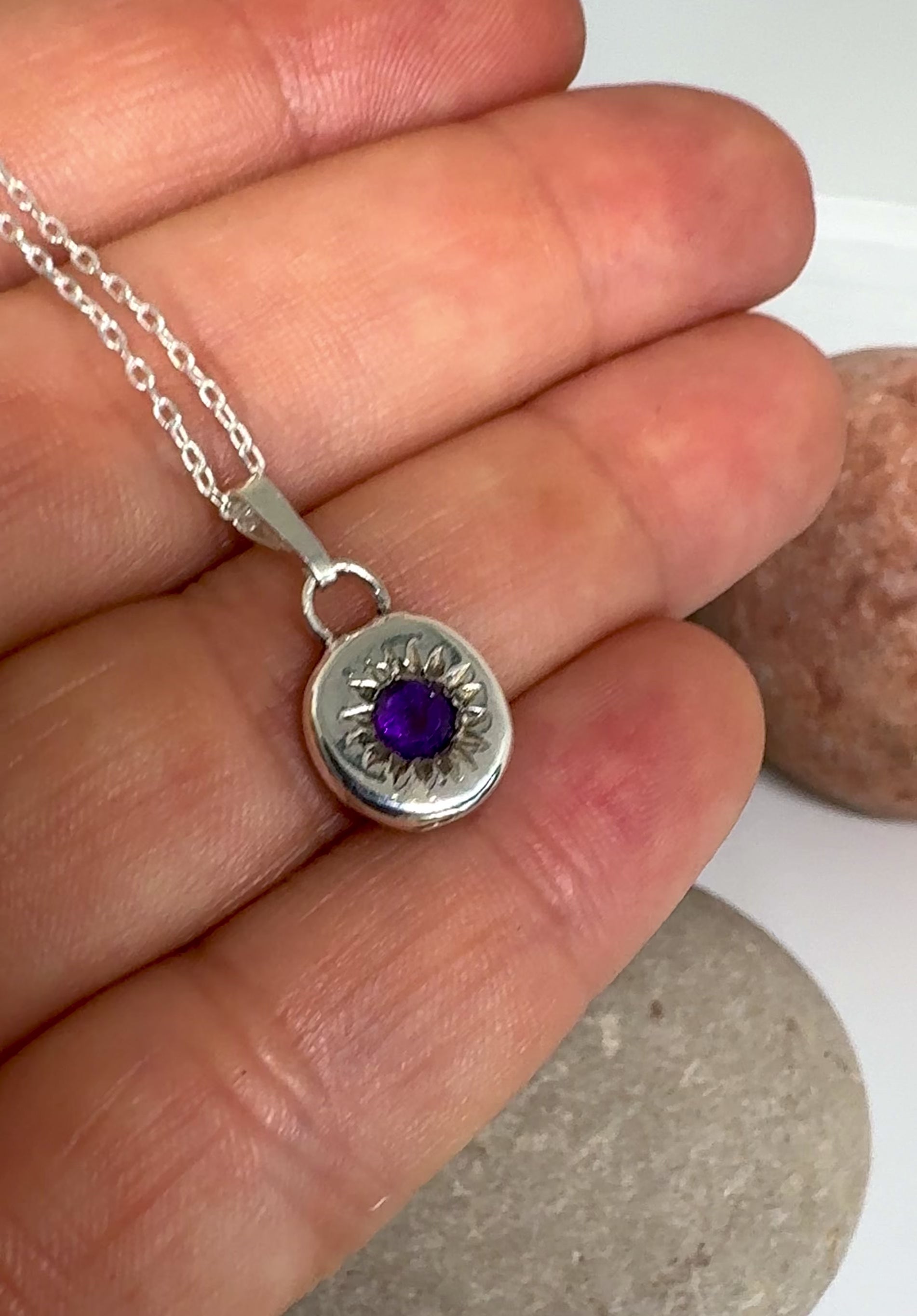 Collar SANTORINI - amatista