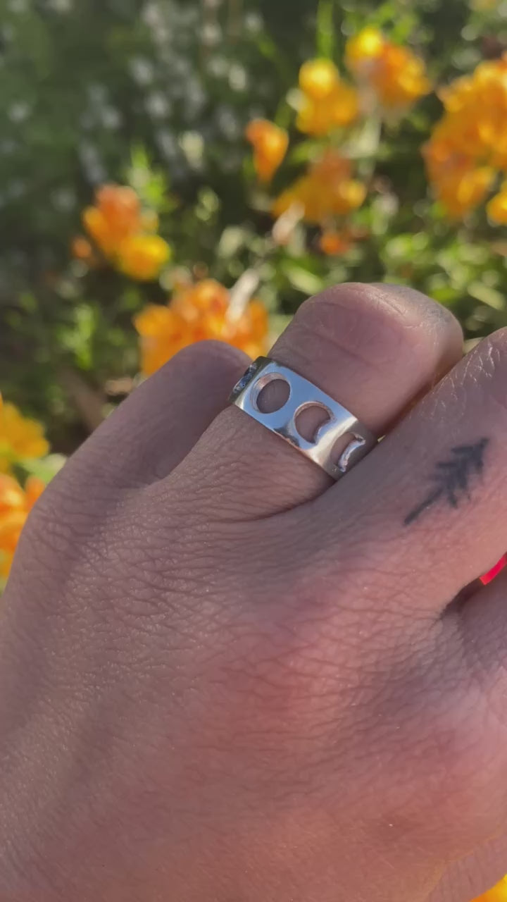Anillo Fases Lunares